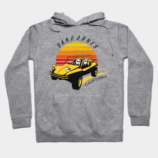 Sand Dunes Buggy - Retro Sunset Hoodie